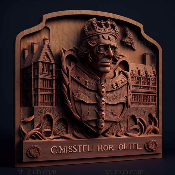 3D model Chester in the United Kingdom (STL)